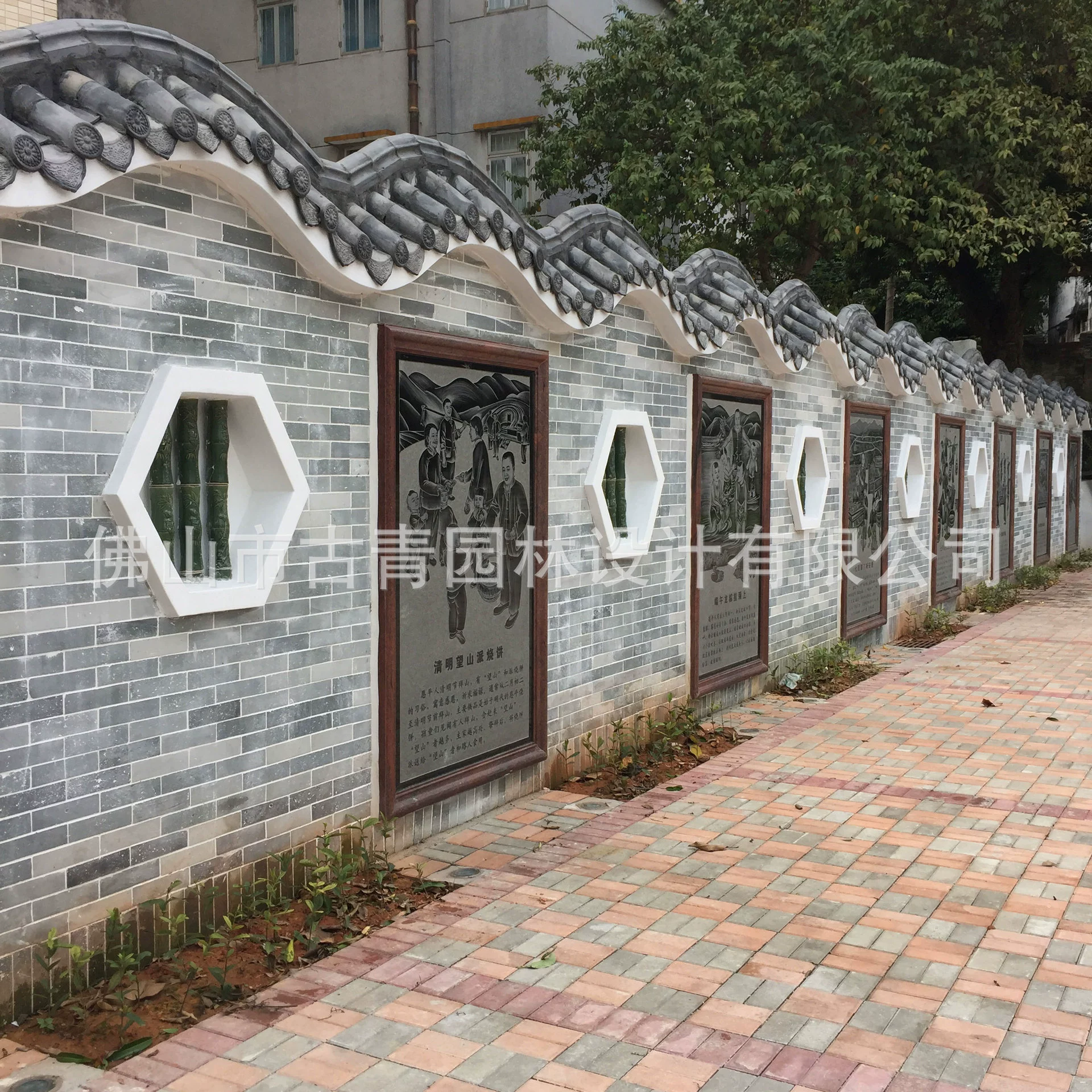 Большое количество оптовых поставок старинных садовых стен в китайском стиле