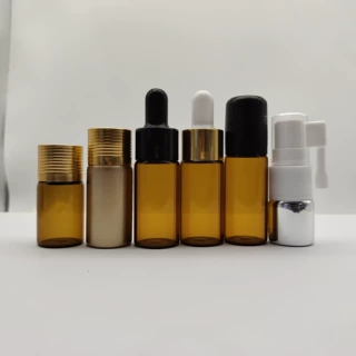 现货供应 5ml8ml10ml茶色精油瓶 香水瓶 原液精华滴灌瓶 小样包材