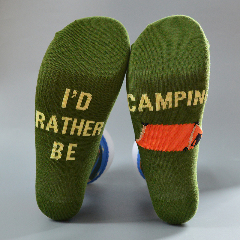 Amazon's Best Selling Men's and Women's Golf Fishing Hunting Camping Racing Football Bicycle Barbecue Fun Socks
