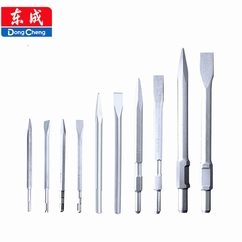 东成电动工具配件 镐仟电锤钻头 电镐扁尖镐头 65镐尖钻墙凿地