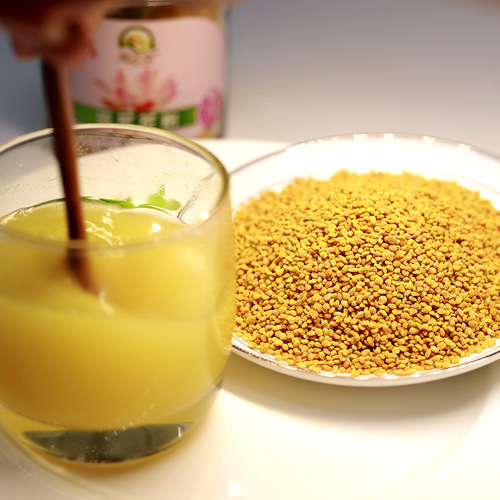 Non-broken lotus pollen 250g Chengdu honey products live broadcast wholesale natural bee pollen