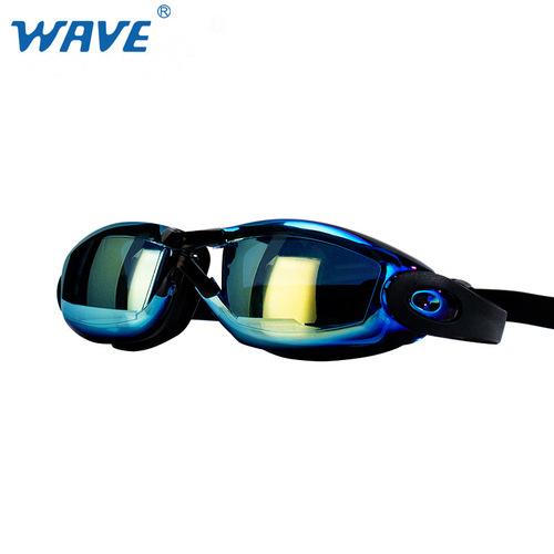 wave professional hot-selling racing swimming goggles adult men and women waterproof and anti-fog training high-definition swimming goggles