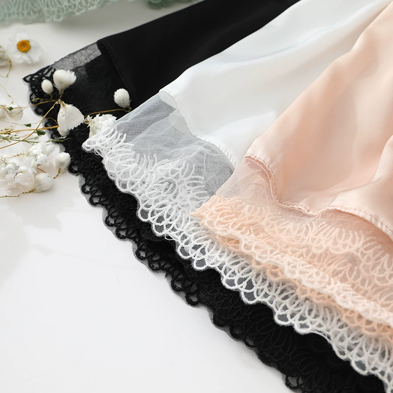 Silk lace safe trousers, protective underware, thin shorts, cute leggings, oversize