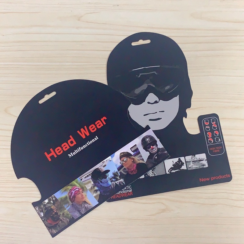 现货百变魔术头巾纸卡彩色白卡纸吊牌卡加厚运动头巾纸板