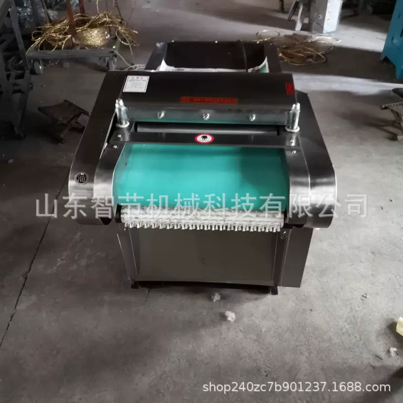 食品工厂款大白菜切块机 农业食品果蔬切菜机 白菜切丁块机