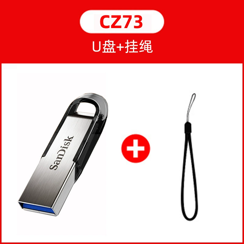 SanDisk, USB-флешка, высокая скорость, металлическая, для ноутбука, 16 ГБ, 64 ГБ, 128 ГБ, 512 ГБ, 256 ГБ