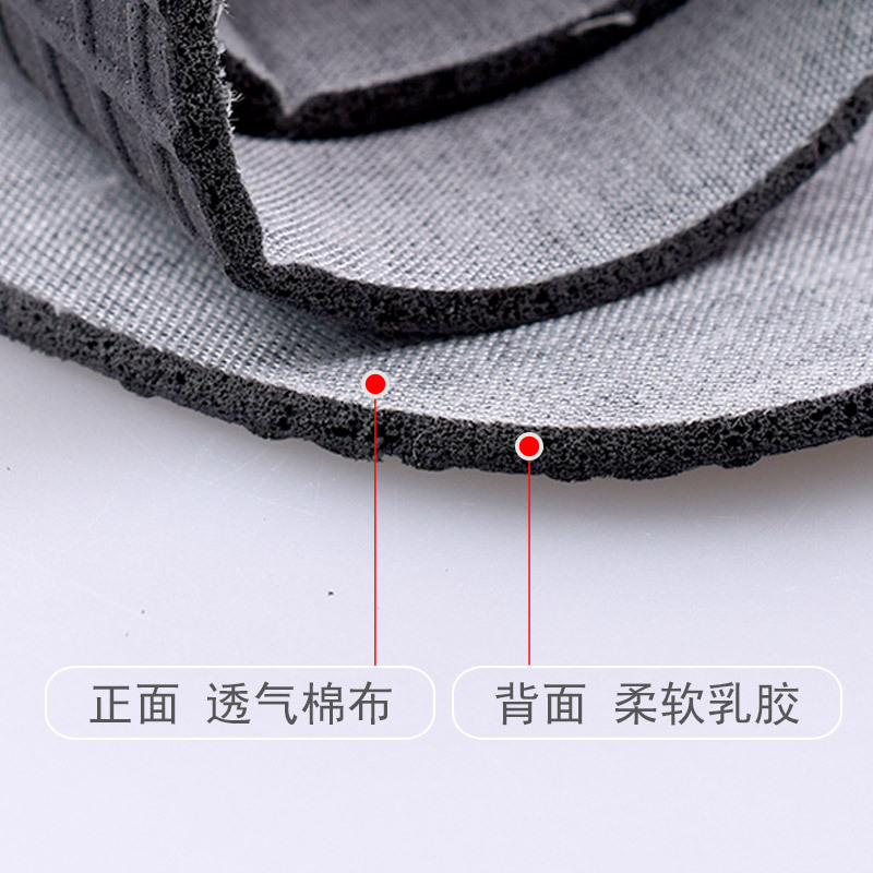 Venta al por mayor Plantilla de látex natural desodorante absorbente de sudor absorción de choque transpirable ultrafino entrenamiento militar baloncesto hombres y mujeres plantilla