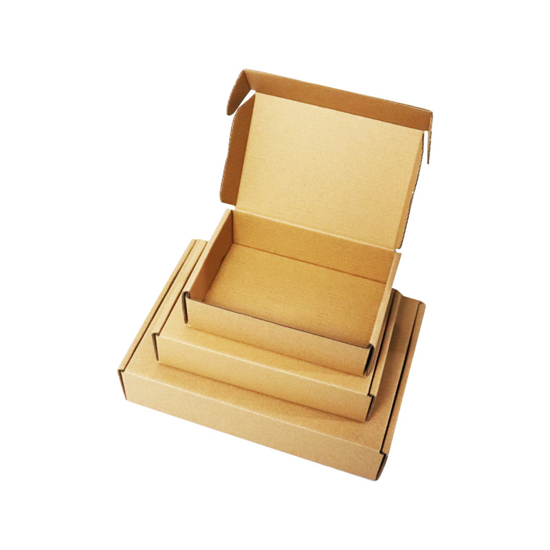 Caja de papel Fushan caja de aviones caja de papel de embalaje duro extra duro corrugado cuadrado extra duro en stock al por mayor