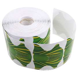 美甲绿色青蛙形纸托加宽飞机指托光疗甲水晶甲300片延长纸托一次