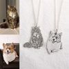 Photo with laser stainless steel, necklace, keychain, pendant, accessory, handmade, pet, graffiti