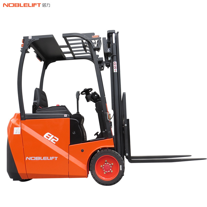 南通诺力电动叉车租赁三支点平衡重1.2T座驾蓄电池铲车可租售分期