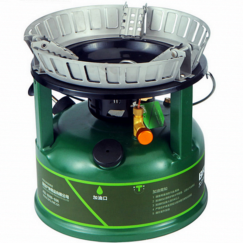 BRS-7 Hércules gasolina estufa diesel estufa picnic al aire libre estufa portátil a prueba de viento multi-combustible estufa