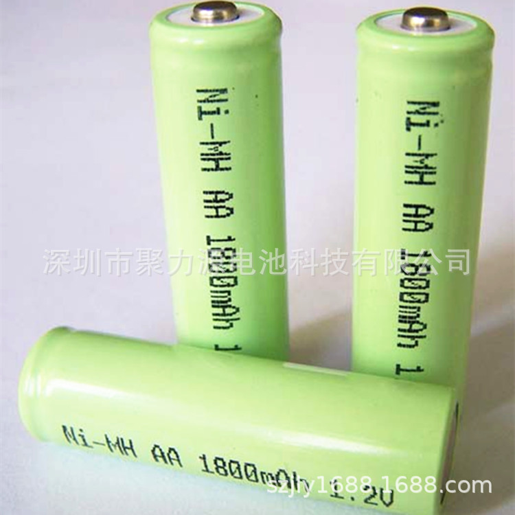 镍氢电池AA1800MAH5号充电电池1.2V玩具风扇摇控器麦克风电池话筒