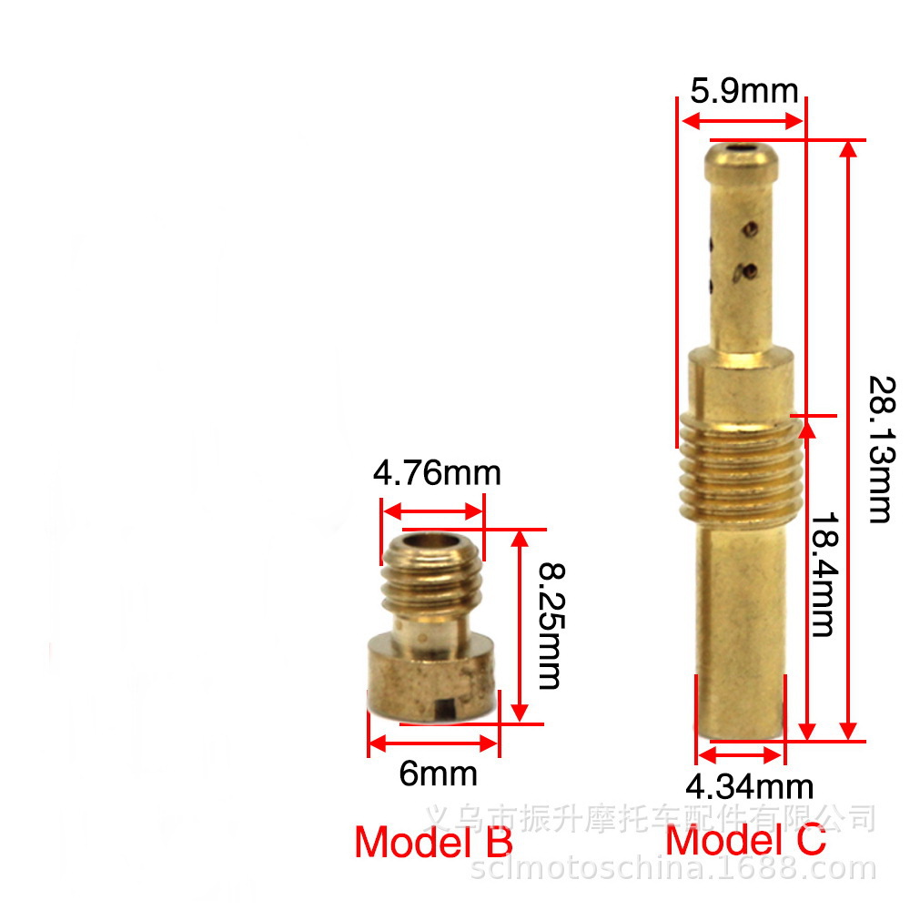 20 UNIDS KEIHIN PWK PE CVK carburador boquilla de inyección combustible principal y auxiliar agujero medición accesorios piloto Jet principal
