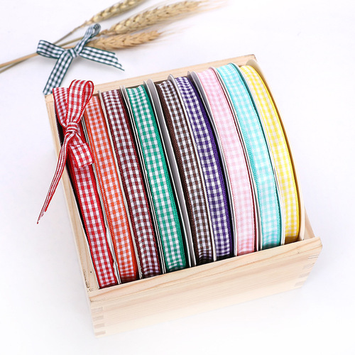 Garden Style Subtle Ribbon Bow Packaging Satin Ribbon Handmade DIY Hair Accessories Weaving Ribbon Fresh Flowers Gift Box Ribbon Wholesale