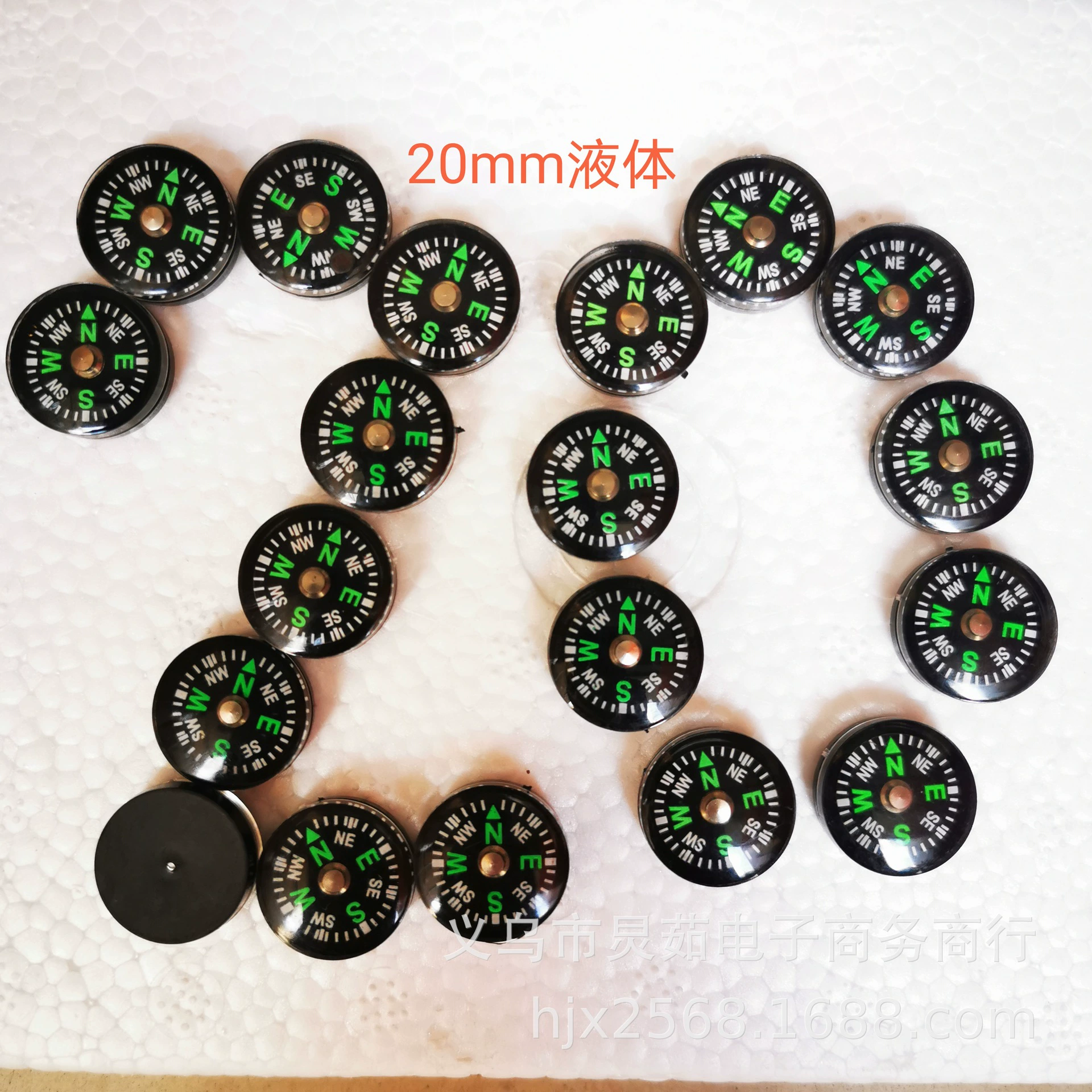 Тип аксессуаров 20 мм (с жидкостью), аксессуары для компаса, декоративный компас, заводская цена (готовая на складе)