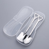 Dessert coffee spoon stainless steel, gift box, ice cream