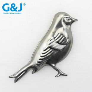 CB027 wrought iron animal accessories of various sizes left and right sides thrush cuckoo tin Sparrow Sparrow-shaped bird