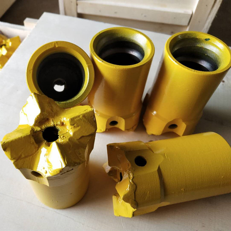 厂家生产柱齿钻头 一字型整体钎 球齿钎头thread button bit