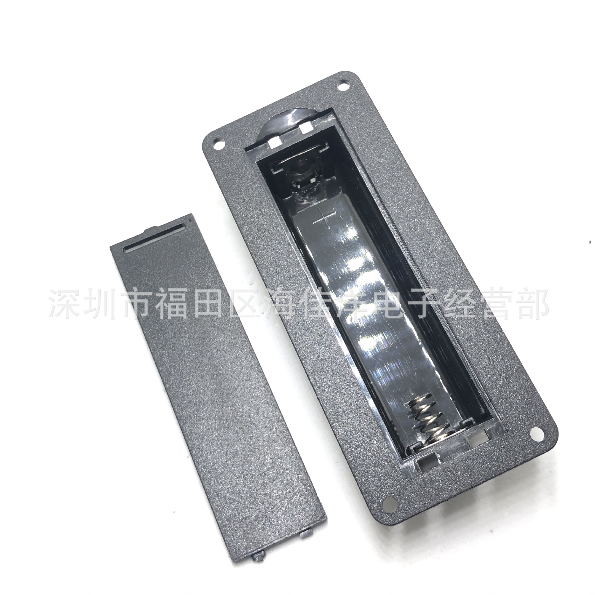 18650带盖电池盒 18650*1节 18650单节 18650X1节 嵌入式电池座