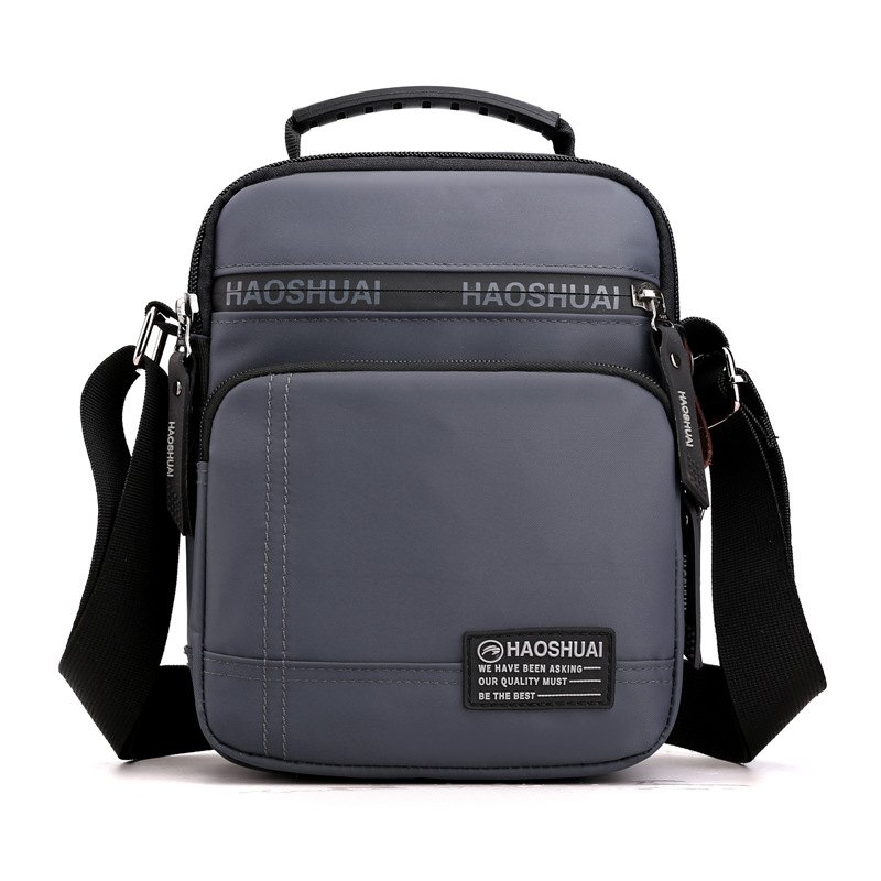 Venta directa de fábrica nuevos hombres casual bolsa de hombro multifuncional bolsa de mensajero al aire libre maletín transfronterizo especial pequeña bolsa