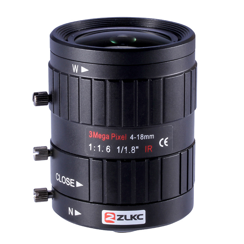 300��4-18mm��ҵ��ͷ�ֶ���Ȧ1/1.8&Prime; C�ڵͻ������ܽ�ͨ��ؾ�ͷ