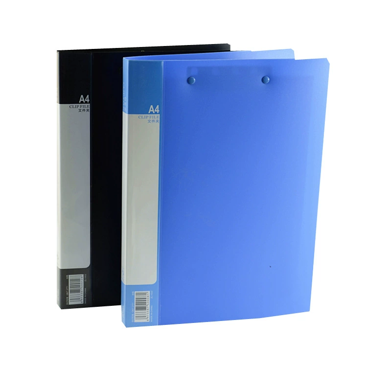 A4 folder thickened double folder/single clip file clip student uses plywood cultural office supplies