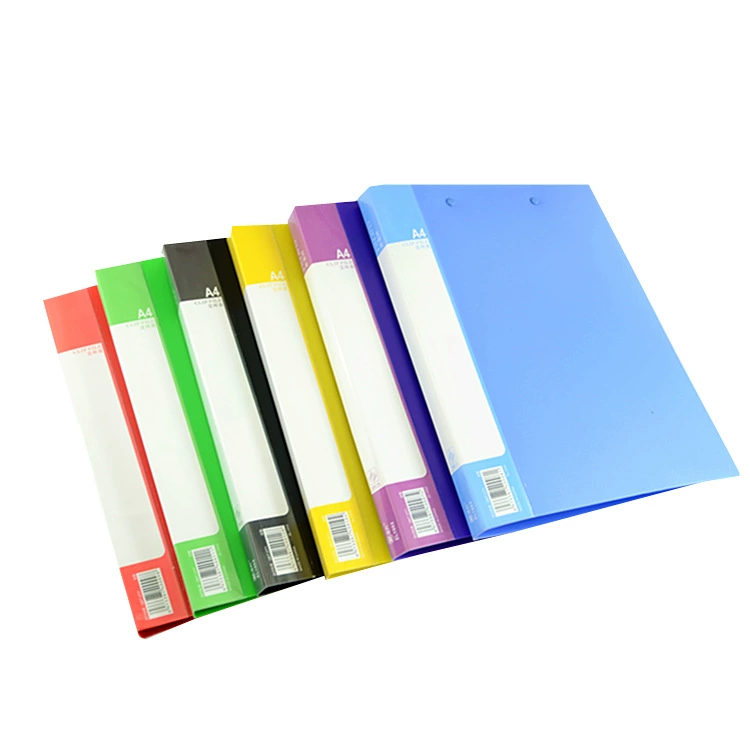 A4 folder thickened double folder/single clip file clip student uses plywood cultural office supplies