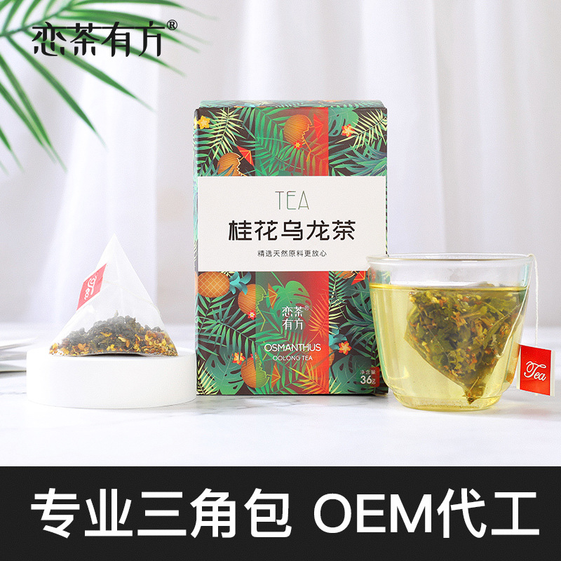 Чайный пакет Osmanthus oolong Triangle