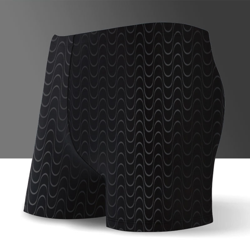 Los hombres de imitación de piel de tiburón bañador extra gordo más tamaño 240kg conservador de secado rápido de los hombres profesionales boxeador bañador al por mayor