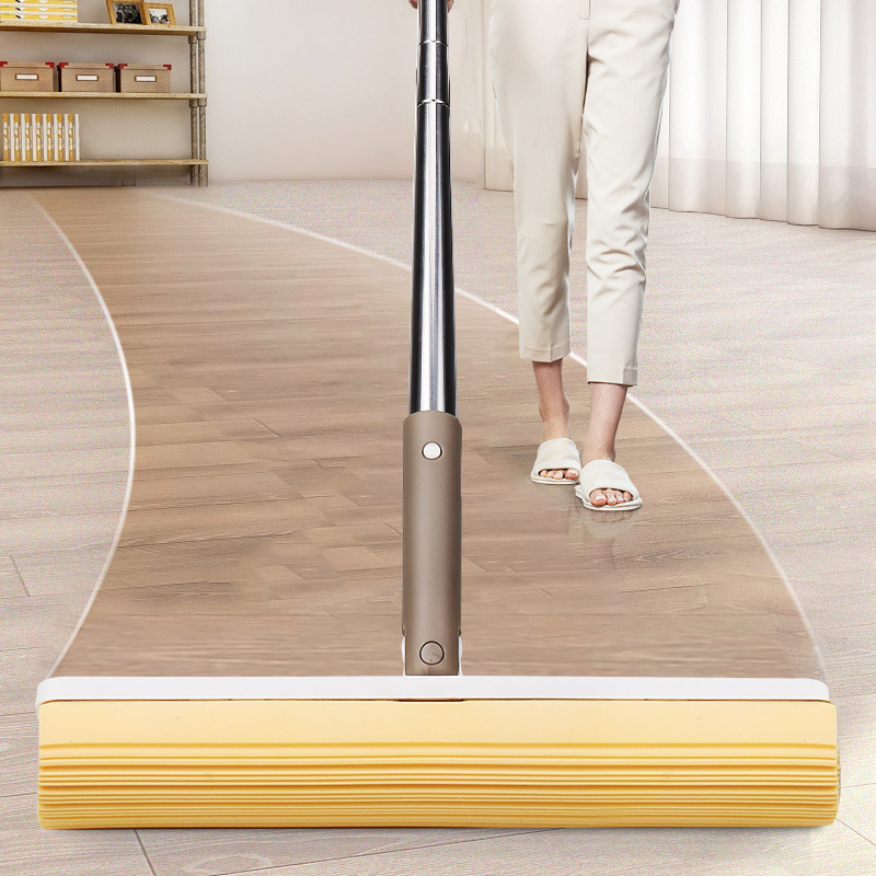 Lil's Washing and Brushing Absorbent Sponge Lazy Mop Squeeze Water Free Hand-Washing Household Wood Flooring