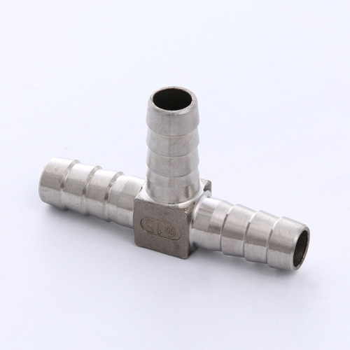 304 stainless steel T-shaped pagoda, three-way T-shaped pagoda connector, T-shaped three-prong leather connector, three-way accessories