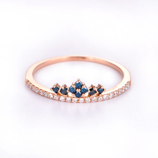 14Kõ���r��9k�ʹ�Ů���ָ�Ƕ�{���18K�S�׽��ʯ�Ʒ����