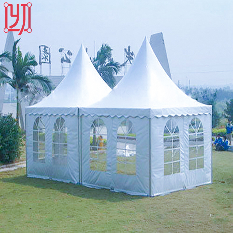 小型锥顶篷房 铝合金欧式篷房 户外临时仓储帐篷车展展会活动篷房