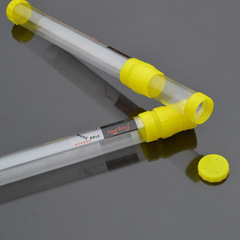 直徑43mm裝漂管伸縮漂桶40cm-70cm朔料透明漂桶圓形裝漂盒漁具