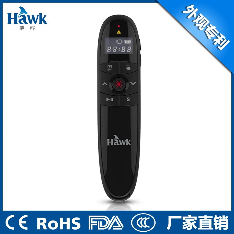Haoke R800 PPT страницы мультимедийная слайд-ручка проектор демонстрационная ручка для офиса и преподавания