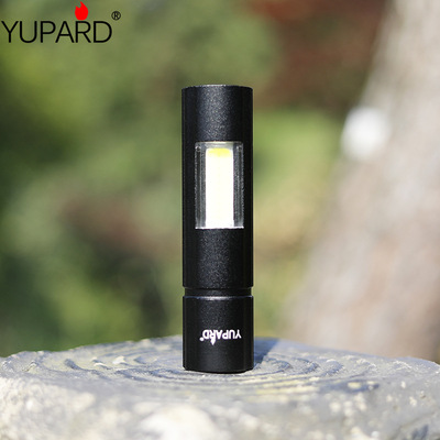 Flashlight Strong light charge outdoors Long shot small-scale Mini household Portable COB Bright lights Q5 Hand lamps