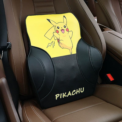 Headrest, Cute Neck Pillow Memory - pikachu-memory-cotton-waist-1