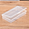 Plastic PP empty box transparent PP box long square -shaped blocking part box storage box component fishing gear packaging box