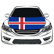 汽车引擎盖罩 Iceland盖套 冰岛车盖旗时尚应援创意世界杯装饰