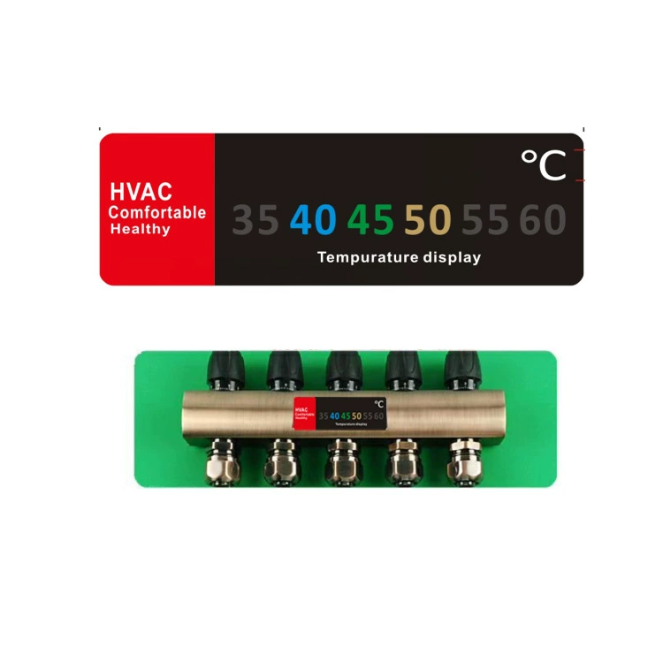 Напольные подогревающие водораспределительные клапаны для измерения температуры наклейки температуры наклейки датчик изменения цвета наклейки термометр измерения температуры