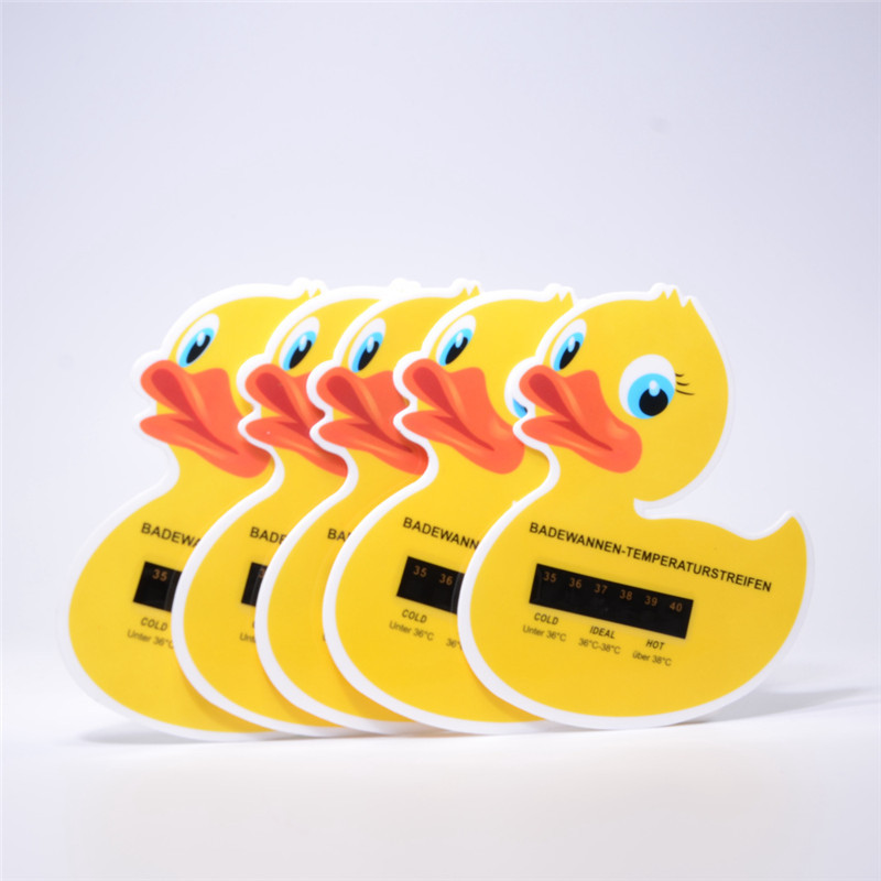 婴儿洗澡水温测试卡 可加印LOGO 婴儿感温洗澡卡水温贴 水温计