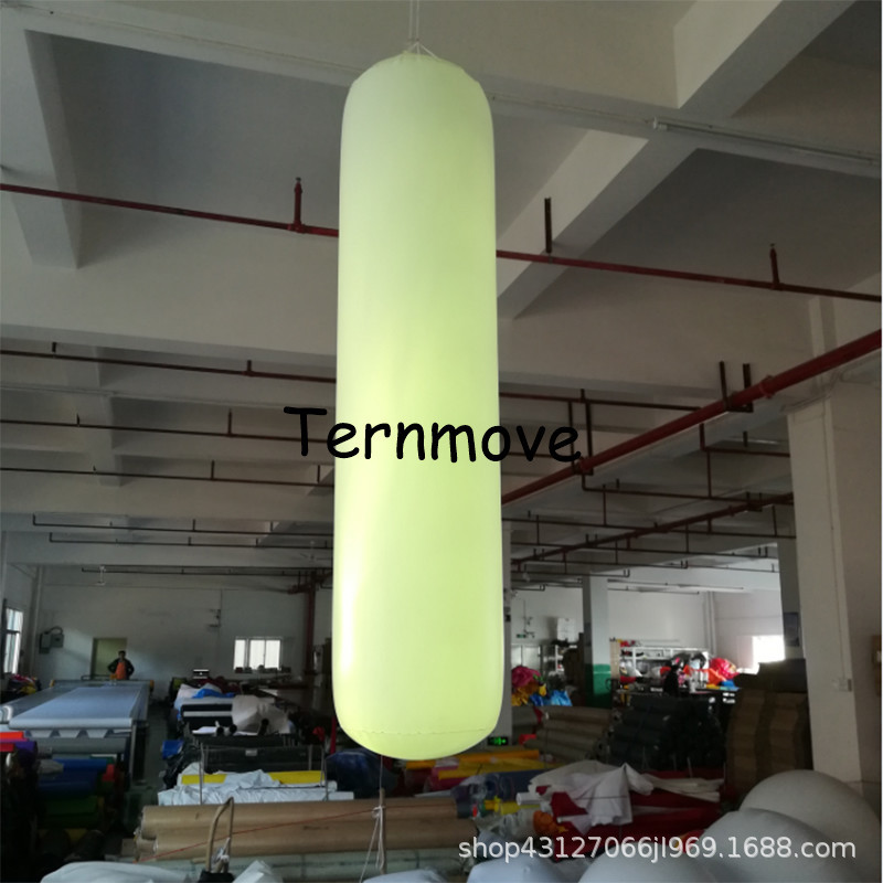 充气led发光气柱不倒翁沙袋气柱球发光吊挂庆典活动互动道具气模