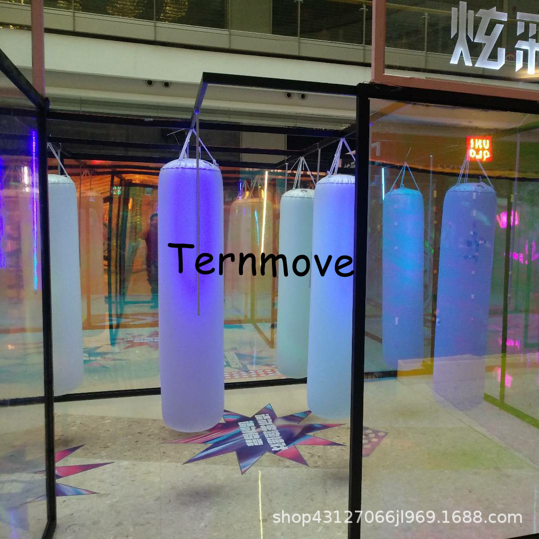 LED充气发光气柱灯沙包气柱儿童拍打触碰变色吊挂氛围气模PVC柱子