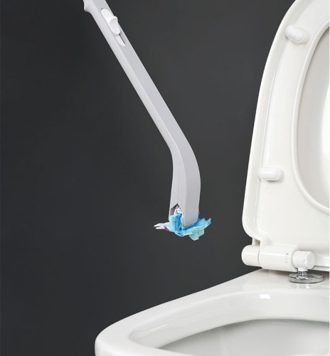 Disposable toilet brush, disposable, no dead space, toilet with its own detergent, household Japanese toilet brush wholesale