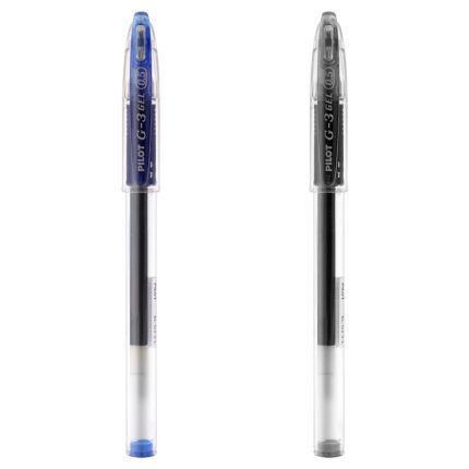 Japonés Piloto de Bala G3 pluma de gel BL-G3-5G-3 estudiante de gran capacidad de secado rápido negro 0,5