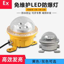 固态免维护LED防爆灯DC24V吸顶式5W10W15瓦220V隧道照明泛光灯20W