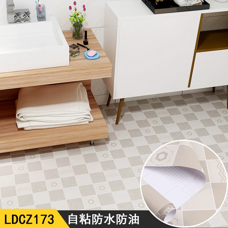 Waterproof self- adhesive non-slip sticker on wall, boho style