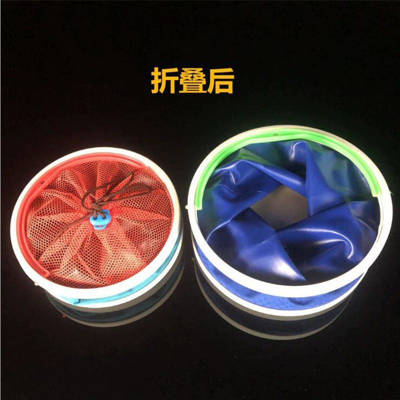 Thickened bucket canvas folding bucket live fish bucket fishing gear accessories fish wholesale