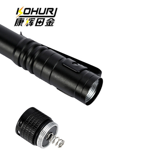 Amazon LED Portable AA Dry Battery Strong Light Flashlight Small Flashlight 7 Number Battery Medical Pen-shaped Lamp